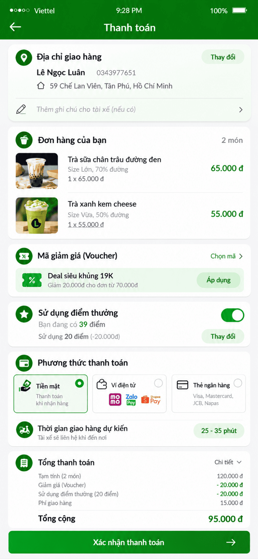 Chuỗi trà sữa
